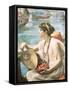 A Roman Boat Race-Edward John Poynter-Framed Stretched Canvas