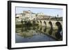 A Roman Bridge, Built in the Reign of the Emperor Tiberius, Spans the River Vidourle at Sommieres-Stuart Forster-Framed Photographic Print