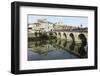 A Roman Bridge, Built in the Reign of the Emperor Tiberius, Spans the River Vidourle at Sommieres-Stuart Forster-Framed Photographic Print