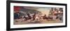 A Roman Chariot Race, the Circus Maximus, 20th Century-null-Framed Premium Giclee Print