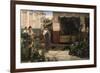 A Roman Flower Market, 1868-Sir Lawrence Alma-Tadema-Framed Giclee Print