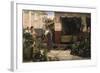 A Roman Flower Market, 1868-Sir Lawrence Alma-Tadema-Framed Giclee Print