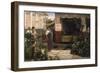 A Roman Flower Market, 1868-Sir Lawrence Alma-Tadema-Framed Giclee Print