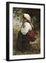 A Roman Girl-Jacob Henricus Maris-Framed Giclee Print