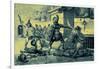 A Roman Holiday, Combat of Gladiators-English-Framed Giclee Print