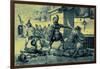 A Roman Holiday, Combat of Gladiators-English-Framed Giclee Print