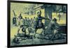 A Roman Holiday, Combat of Gladiators-English-Framed Giclee Print