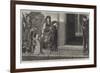 A Roman Lady Returning from Making Purchases-Sir Lawrence Alma-Tadema-Framed Giclee Print