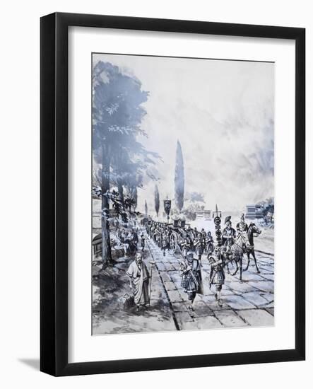 A Roman Legion-Barrie Linklater-Framed Giclee Print