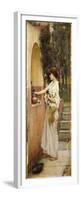 A Roman Offering-John William Waterhouse-Framed Premium Giclee Print