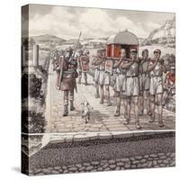 A Roman Road-Pat Nicolle-Stretched Canvas