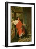 A Roman Scribe-Sir Lawrence Alma-Tadema-Framed Giclee Print