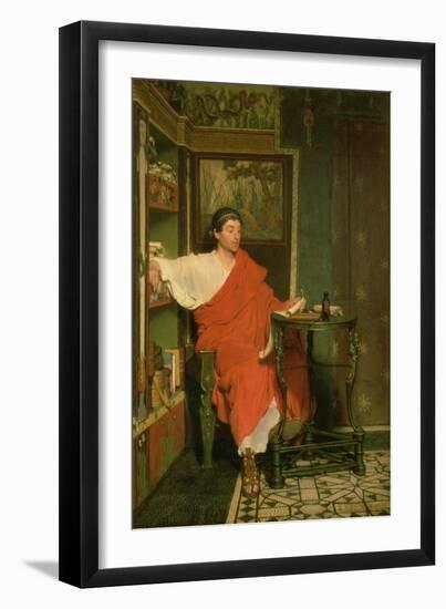 A Roman Scribe-Sir Lawrence Alma-Tadema-Framed Giclee Print