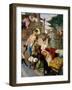 A Roman Spectacle (Oil on Canvas)-Blas Olleros y Quintana-Framed Giclee Print