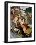 A Roman Spectacle (Oil on Canvas)-Blas Olleros y Quintana-Framed Giclee Print