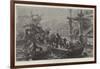 A Roman Spectacular Naval Battle-Ulpiano Checa Y Sanz-Framed Giclee Print