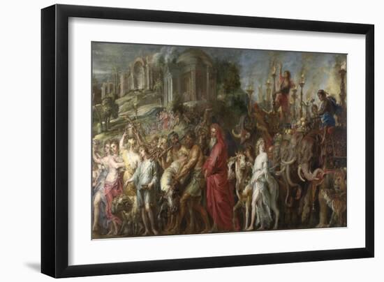 A Roman Triumph, C.1630-Peter Paul Rubens-Framed Giclee Print