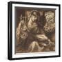 A Roman Widow, 19th Century-Dante Gabriel Charles Rossetti-Framed Giclee Print