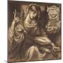 A Roman Widow, 19th Century-Dante Gabriel Charles Rossetti-Mounted Giclee Print