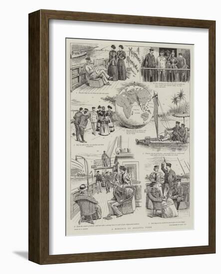 A Romance of Regatta Week-William Ralston-Framed Giclee Print
