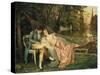 A Romantic Interlude-Joseph Frederic Soulacroix-Stretched Canvas