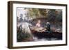 A Romantic Lunch-Maurice Leloir-Framed Giclee Print