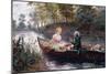 A Romantic Lunch-Maurice Leloir-Mounted Giclee Print