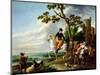 A Romantic Meeting-Louis Joseph Watteau-Mounted Giclee Print