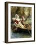 A Romantic Serenade-Cesare Agostino Detti-Framed Giclee Print