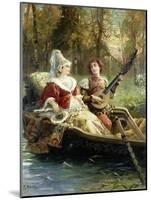 A Romantic Serenade-Cesare Agostino Detti-Mounted Giclee Print