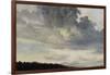 A Rome : étude de ciel chargé de Nuages-Pierre Henri de Valenciennes-Framed Giclee Print