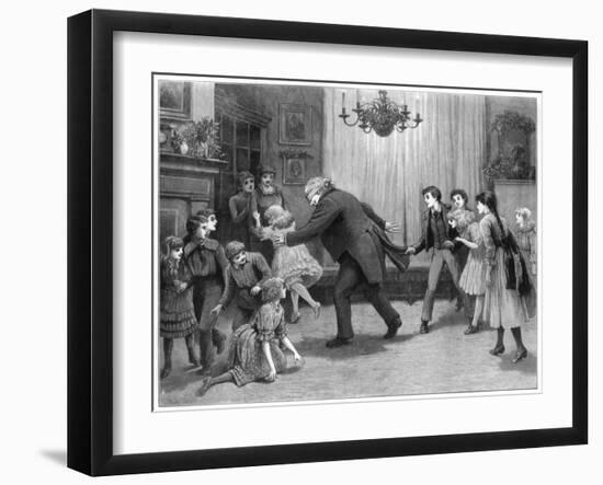 A Romp after Dinner, 1887-Henry Towneley Green-Framed Giclee Print