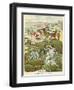 A Romp on the Rocks-Harry Furniss-Framed Art Print