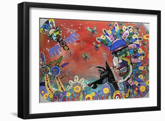 A Rook for the Starts and All, 2009-Anthony Breslin-Framed Giclee Print