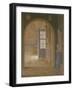 A Room in the Convent of the Petits Augustins (W/C on Paper)-Jean Lubin Vauzelle-Framed Giclee Print