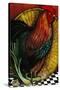 A Rooster in the Kitchen-Jan Panico-Stretched Canvas