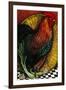 A Rooster in the Kitchen-Jan Panico-Framed Giclee Print