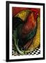 A Rooster in the Kitchen-Jan Panico-Framed Giclee Print