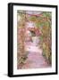 A Rose Arbour and Old Well, Venice-Ellen Fradgley-Framed Giclee Print