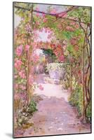 A Rose Arbour and Old Well, Venice-Ellen Fradgley-Mounted Giclee Print