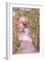 A Rose Arbour and Old Well, Venice-Ellen Fradgley-Framed Giclee Print