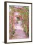 A Rose Arbour and Old Well, Venice-Ellen Fradgley-Framed Giclee Print