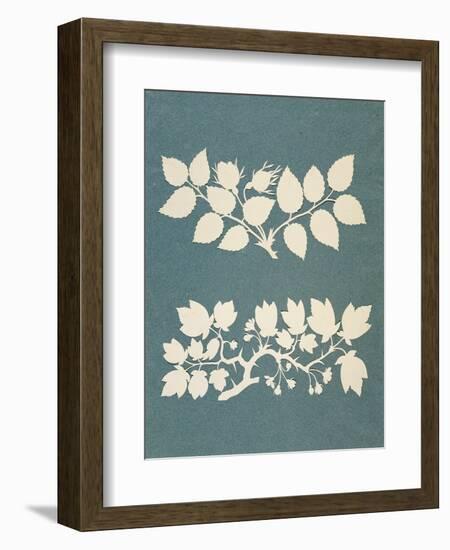 A Rose Branch and Jasmin Branch-Philipp Otto Runge-Framed Giclee Print