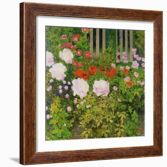 A Rose Hedge-Koloman Moser-Framed Giclee Print