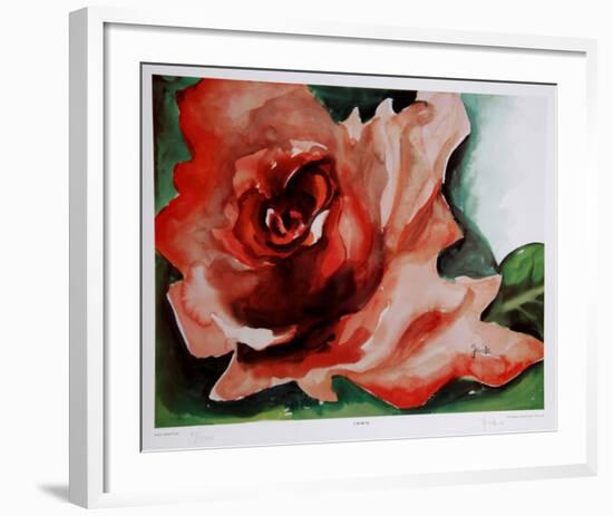 A Rose Is-Jenik Cook-Framed Collectable Print