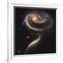 A "Rose" Made of Galaxies Highlights Hubble's 21st Anniversary-null-Framed Photographic Print