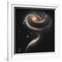 A "Rose" Made of Galaxies Highlights Hubble's 21st Anniversary-null-Framed Photographic Print