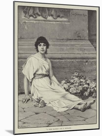 A Rose Maiden-Paul Thumann-Mounted Giclee Print