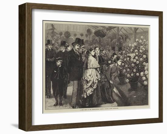 A Rose Show at the Horticultural Society's Gardens, South Kensington-Valentine Walter Lewis Bromley-Framed Giclee Print