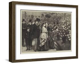 A Rose Show at the Horticultural Society's Gardens, South Kensington-Valentine Walter Lewis Bromley-Framed Giclee Print